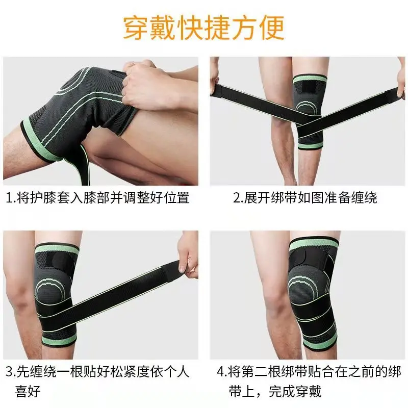 Knee Pads Braces Sports Support Kneepad Men Women Arthritis Joints Protector Fitness Compression Sleeve Sport Brace Protector