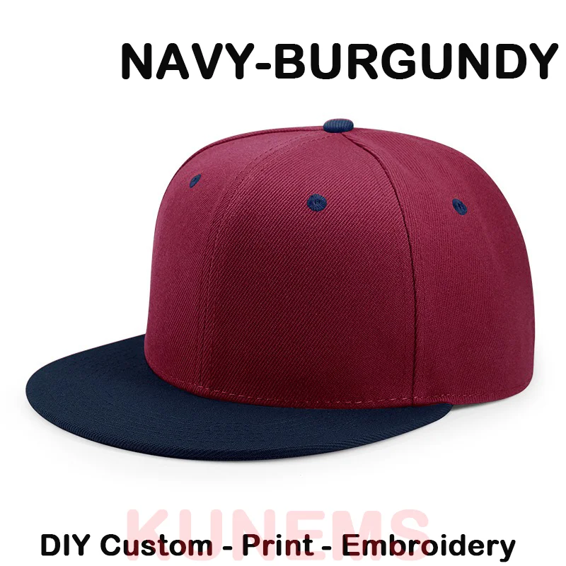 NAVY-BURGUNDY