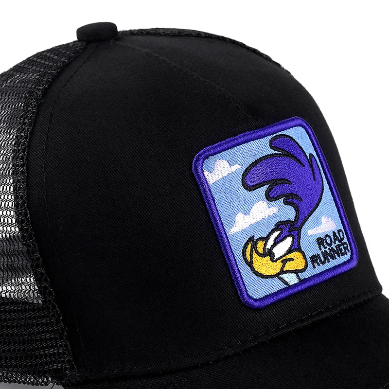 Hot Sale Unisex Anime Cartoon Cap High Quality Patch Draw Baseball Cap Men Trucker Hat