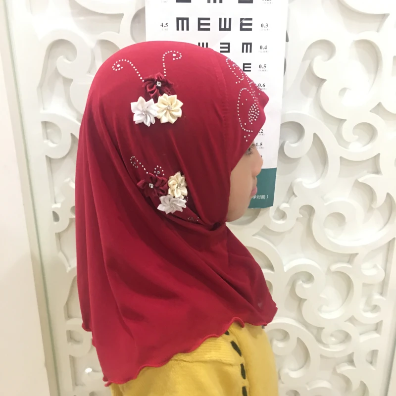 Girl's Muslim Soft Hijab