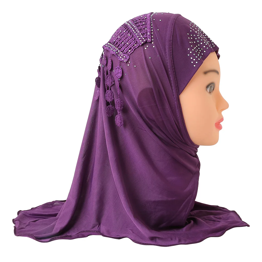 Girl's Muslim Soft Hijab