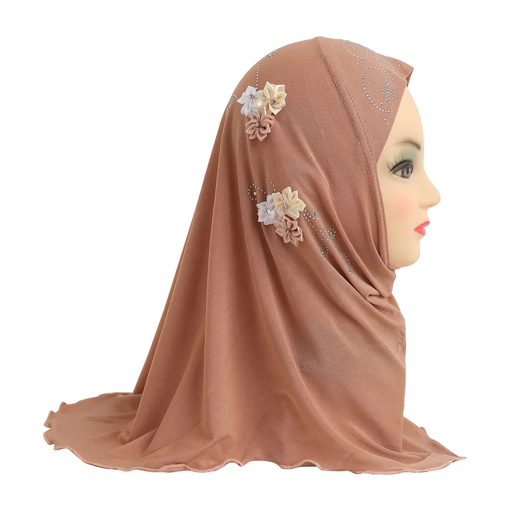 Girl's Muslim Soft Hijab