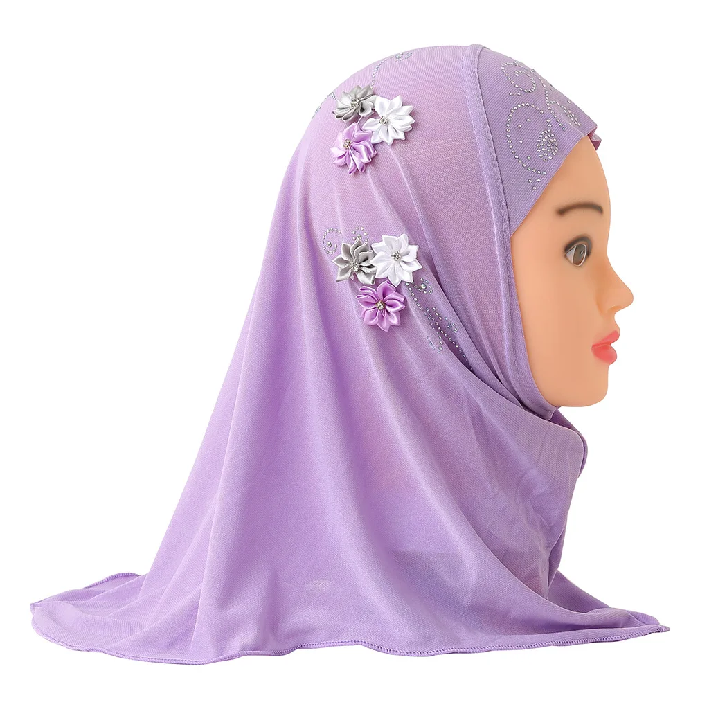 Girl's Muslim Soft Hijab