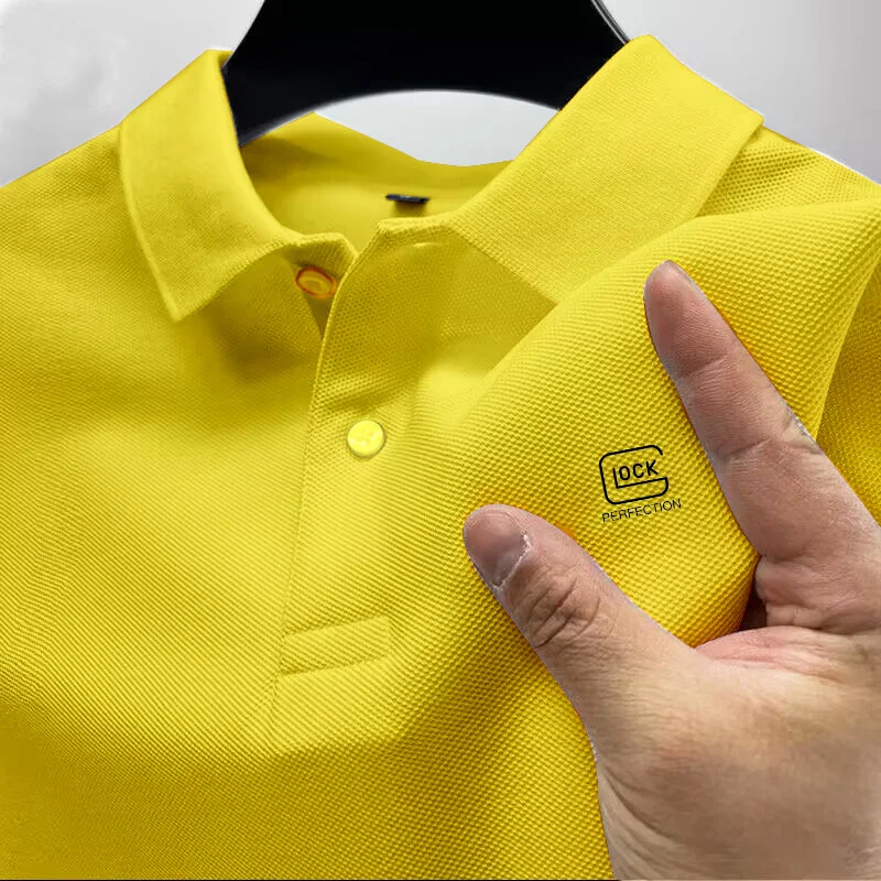 Summer t-shirt, POLO shirt, shorts, casual, Slim, handsome, comfortable, luxurious, shopping, business 2024 new summer clothes