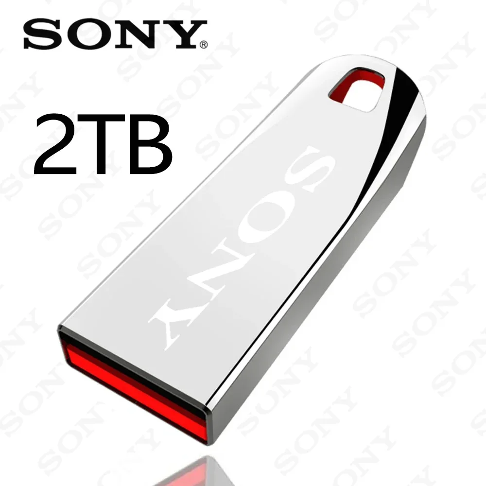 SONY Original Flash Drives 2TB USB 3.0 Mini High Speed Metal Pendrive 1TB Stick Portable Drive Waterproof Memoria Storage U Disk