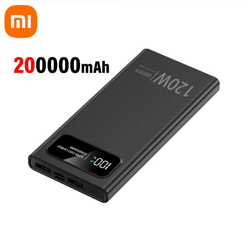 Black 200000mAh