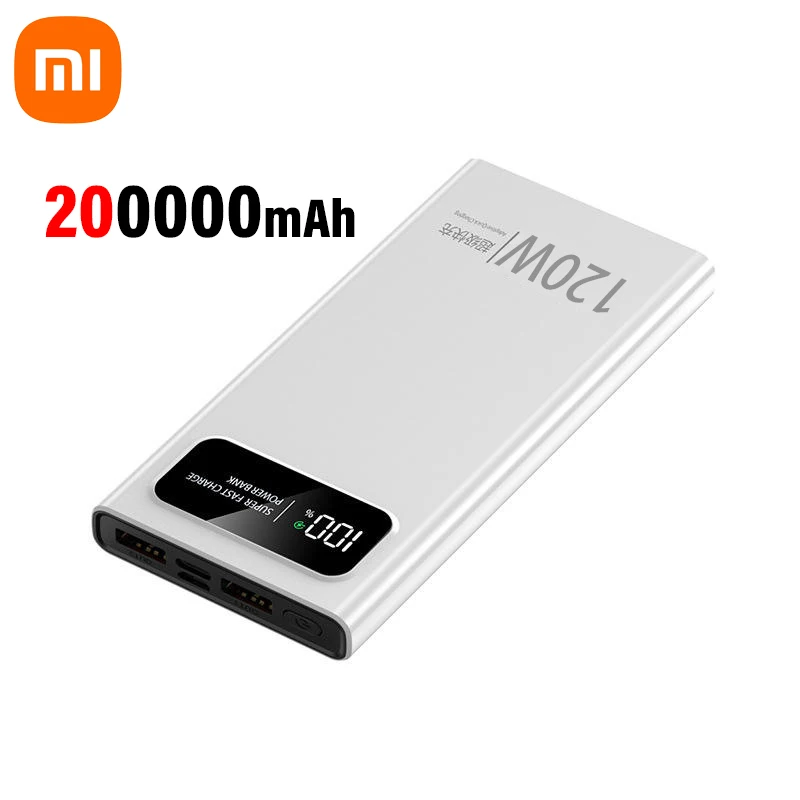 White 200000mAh