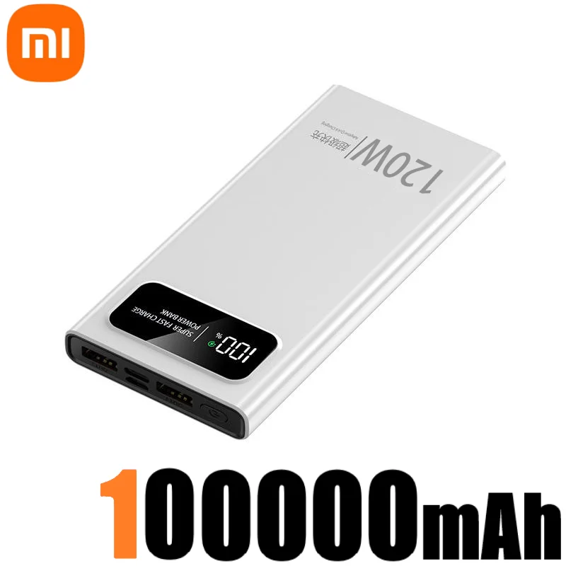 White 100000mAh