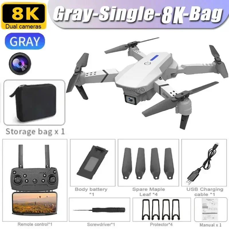 Gray-Single-8K-Bag