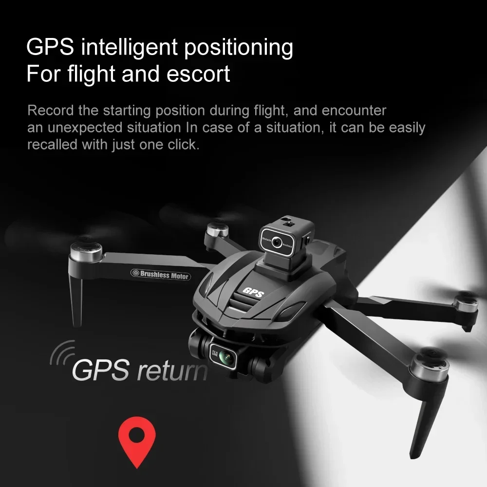 For Xiaomi V168 Drone 8K 5G GPS Professional HD Aerial Photography Dual-Camera Omnidirectional Obstacle Avoidance Drone Original