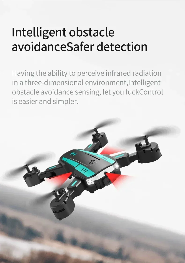 Xiaomi T6 Drone 8k Profesional 4K HD GPS Camera Obstacle Avoidance Aerial Photography Optical Flow Foldable Quadcopter Gift 1KM