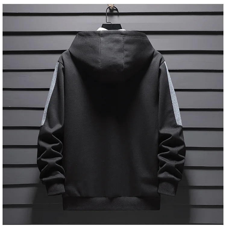 2024 New in Men's Hoodies Long Sleeve Cotton Hooded Shirt Male Spring Autumn Trend Big Size 9XL 10XL Large Sportswear Streetwear