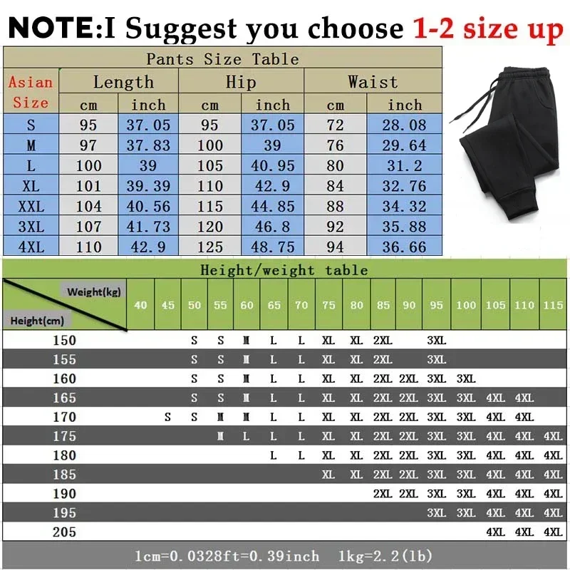 Comfort Man Pants Elastic Band Trousers for Men Hot Sales Outdoors Men's Sweatpants Jogging Sports Loose Daily Casual Clothing