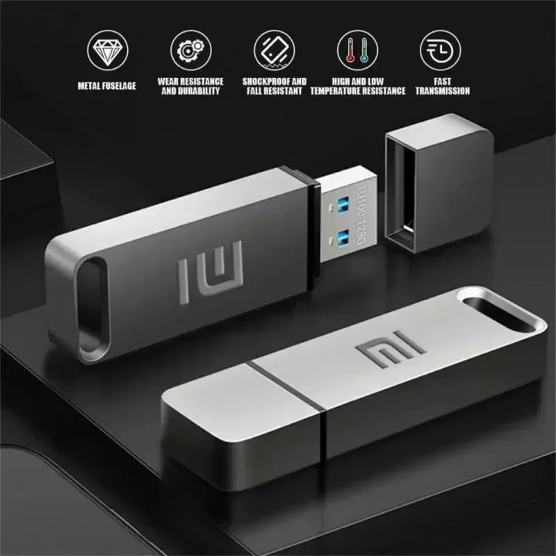 Xiaomi 16TB Flash Drive USB3.2 High Speed Transfer Metal Type C U Flash SSD Portable Mini Flash Drive Memory Waterproof U Drive