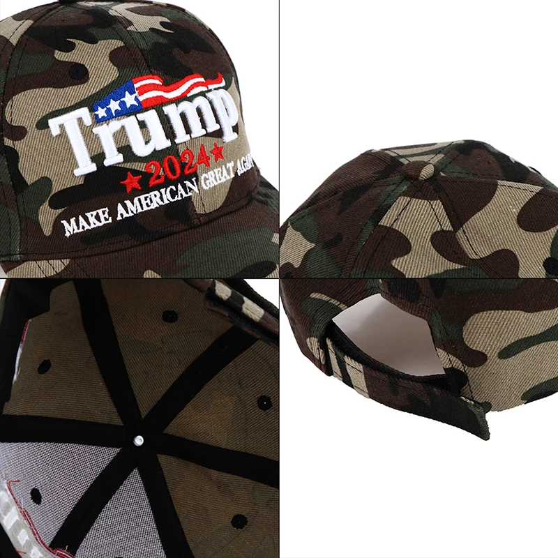 Trump 2024 MAGA Hat Cap Camo USA KAG Make Keep America Great Again Hats