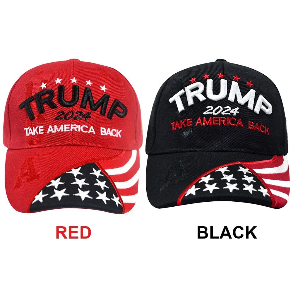 Stylish Donald Trump 2024 Cap USA Baseball Caps Keep America Great Snapback President Hat Embroidery Fashion Unisex Sunshade Hat